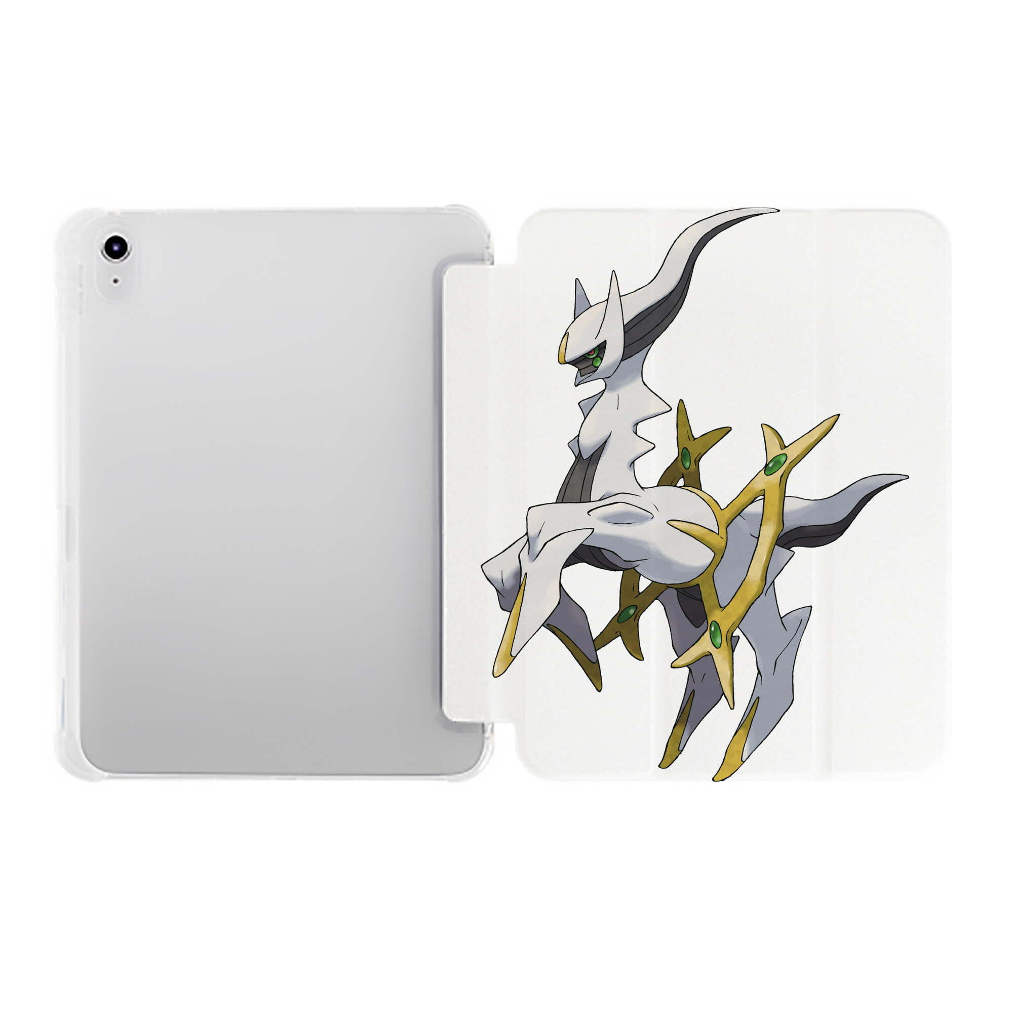 （画像用） ポケットモンスター Pokémon IPad ケース ペン収納付き 三つ折りスタンド PUレザー×シリコン 対応機種9.5/10.5/10.9インチ